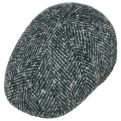 Texas Herringbone Wool Flatcap By Stetson 2 Texas Herringbone Wool Flatcap By Stetson -Mode Hut Geschäft Texas Herringbone Wool Flatcap by Stetson dunkelgruen.56530 1rf174