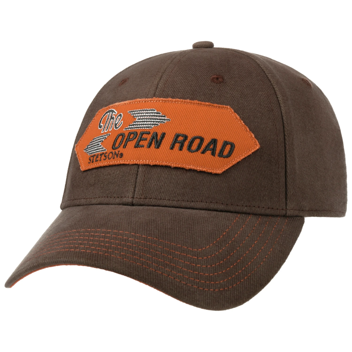 The Open Road Cap by Stetson The Open Road Cap By Stetson -Mode Hut Geschäft The Open Road Cap by Stetson braun.61867 rf11