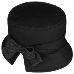 Tia Waxed Cotton Hut Mit Schleife By McBURN