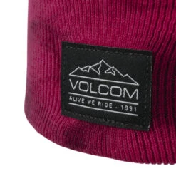 Tie Dye Beanie By Volcom -Mode Hut Geschäft Tie Dye Beanie by Volcom rot.61250 4rf3