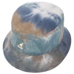 Tie Dye Bucket Stoffhut By Kangol -Mode Hut Geschäft Tie Dye Bucket Stoffhut by Kangol blau.58802 1rf2