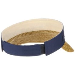 Timana Strohvisor By Lipodo -Mode Hut Geschäft Timana Strohvisor by Lipodo natur dunkelblau.49219 3rf204