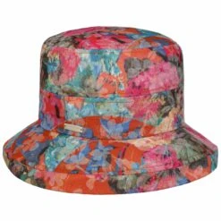 Tivena Flower Stoffhut By Seeberger -Mode Hut Geschäft Tivena Flower Stoffhut by Seeberger rot.64893 6rf3