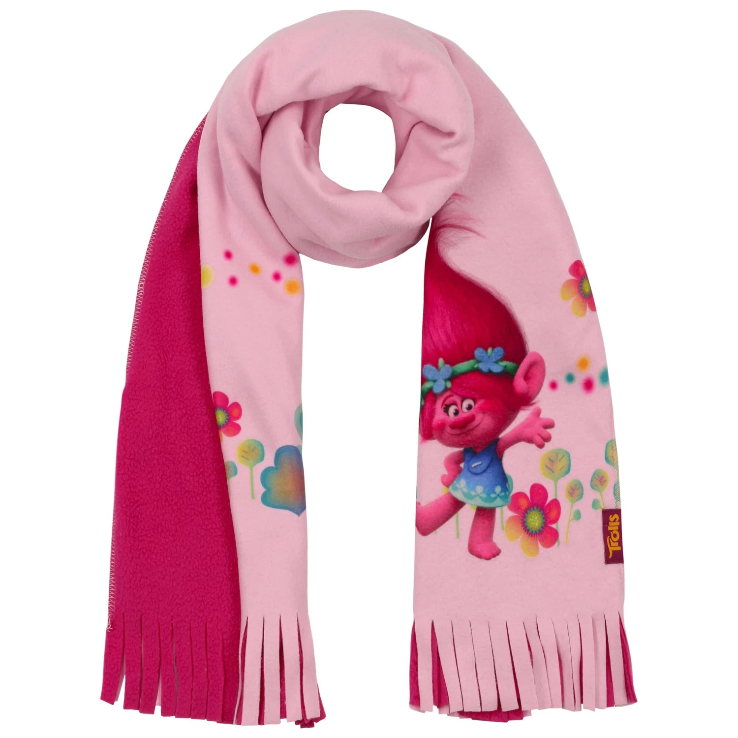 Trolls Mütze & Schal Trolls Mütze & Schal -Mode Hut Geschäft Trolls Muetze Schal rosa.49032 8rf25