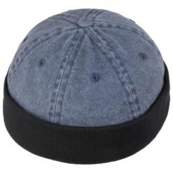 Twotone Dockermütze By Lipodo -Mode Hut Geschäft Twotone Dockermuetze by Lipodo blau.56113 1rf2