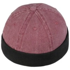 Twotone Dockermütze By Lipodo -Mode Hut Geschäft Twotone Dockermuetze by Lipodo bordeaux.56113 1rf27