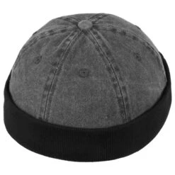 Twotone Dockermütze By Lipodo -Mode Hut Geschäft Twotone Dockermuetze by Lipodo dunkelgrau.56113 1rf23