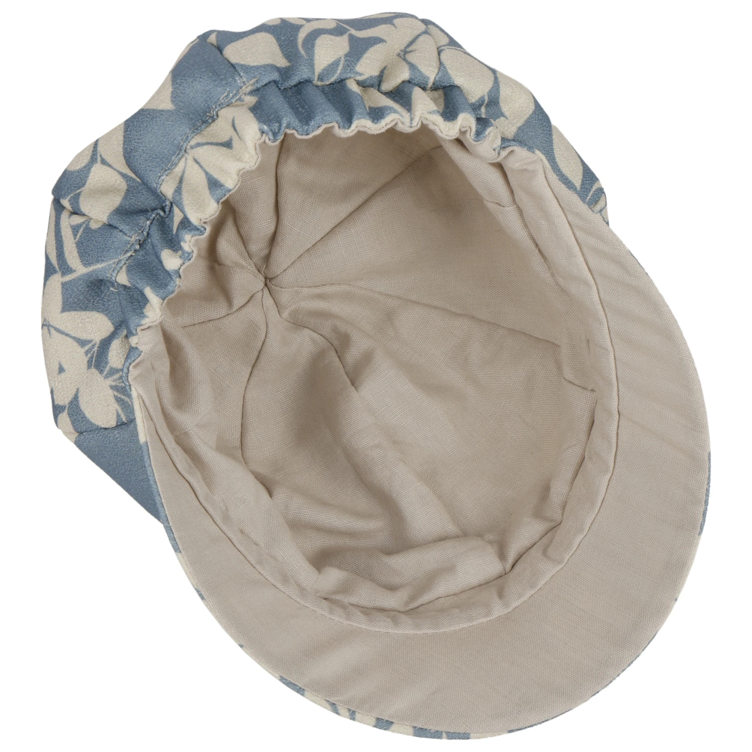 Twotone Flowers Ballonmütze by Lipodo Twotone Flowers Ballonmütze By Lipodo -Mode Hut Geschäft Twotone Flowers Ballonmuetze by Lipodo blau beige.61666 2rf222