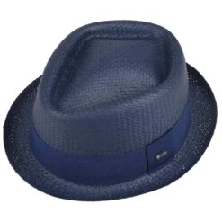 Uni Colour Pork Pie Strohhut By Lipodo