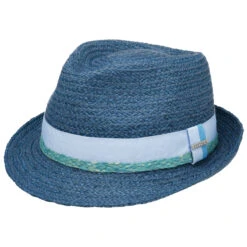 Vantella Trilby Strohhut By Stetson 7 Vantella Trilby Strohhut By Stetson -Mode Hut Geschäft Vantella Trilby Strohhut by Stetson blau.60881 rf2