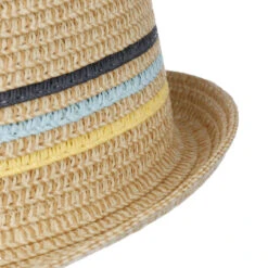 Varelio Trilby Kinderhut -Mode Hut Geschäft Varelio Trilby Kinderhut beige meliert.61964 4rf56