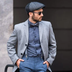 Ventano Patchwork Flatcap By Lierys Gold