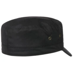 Waxed Armycap By Lierys -Mode Hut Geschäft Waxed Armycap by Lierys schwarz.59964 3rf4