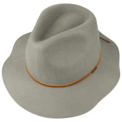 Wesley Wollfilzhut By Brixton -Mode Hut Geschäft Wesley Wollfilzhut by Brixton grau.51327 1rf13