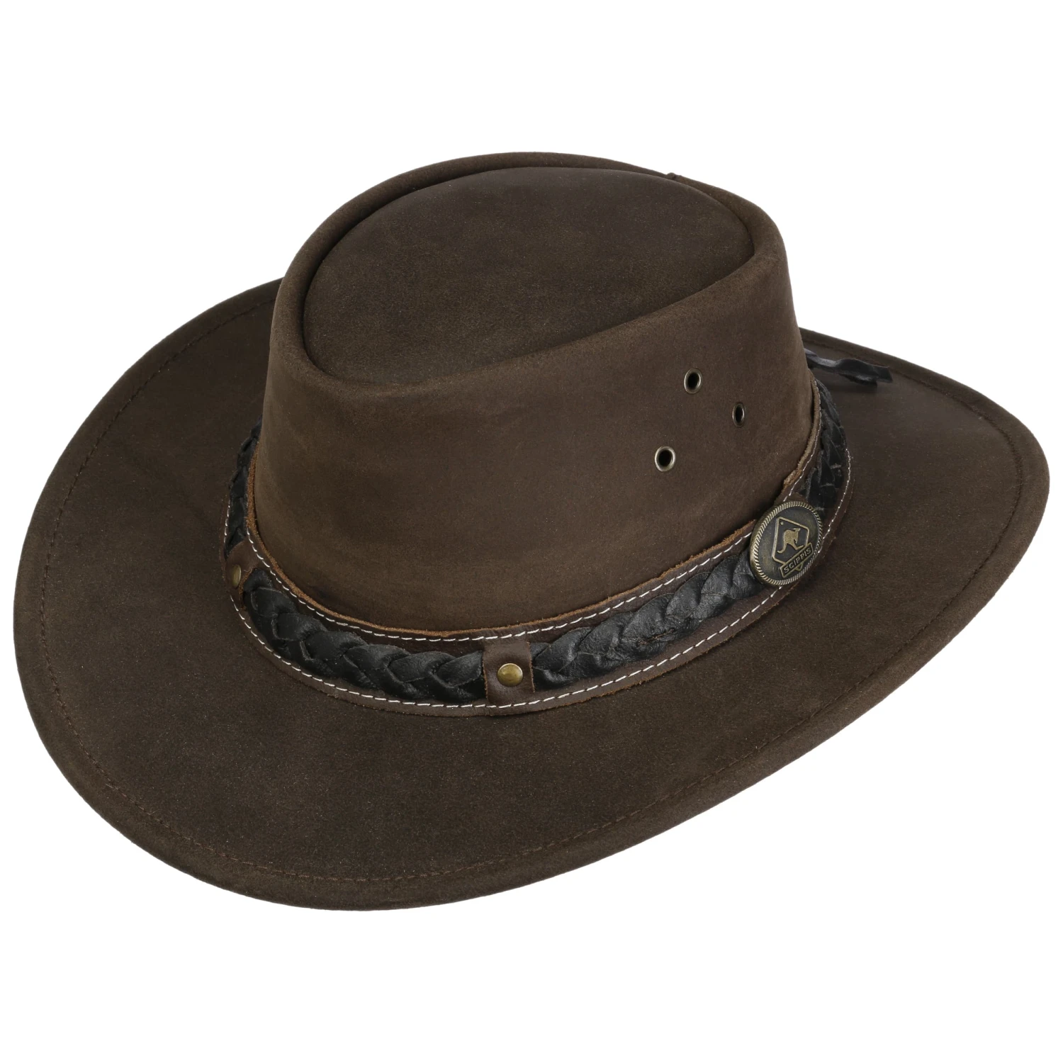 Wilsons Lederhut by Scippis Wilsons Lederhut By Scippis -Mode Hut Geschäft Wilsons Lederhut by Scippis braun.31407 1rf11