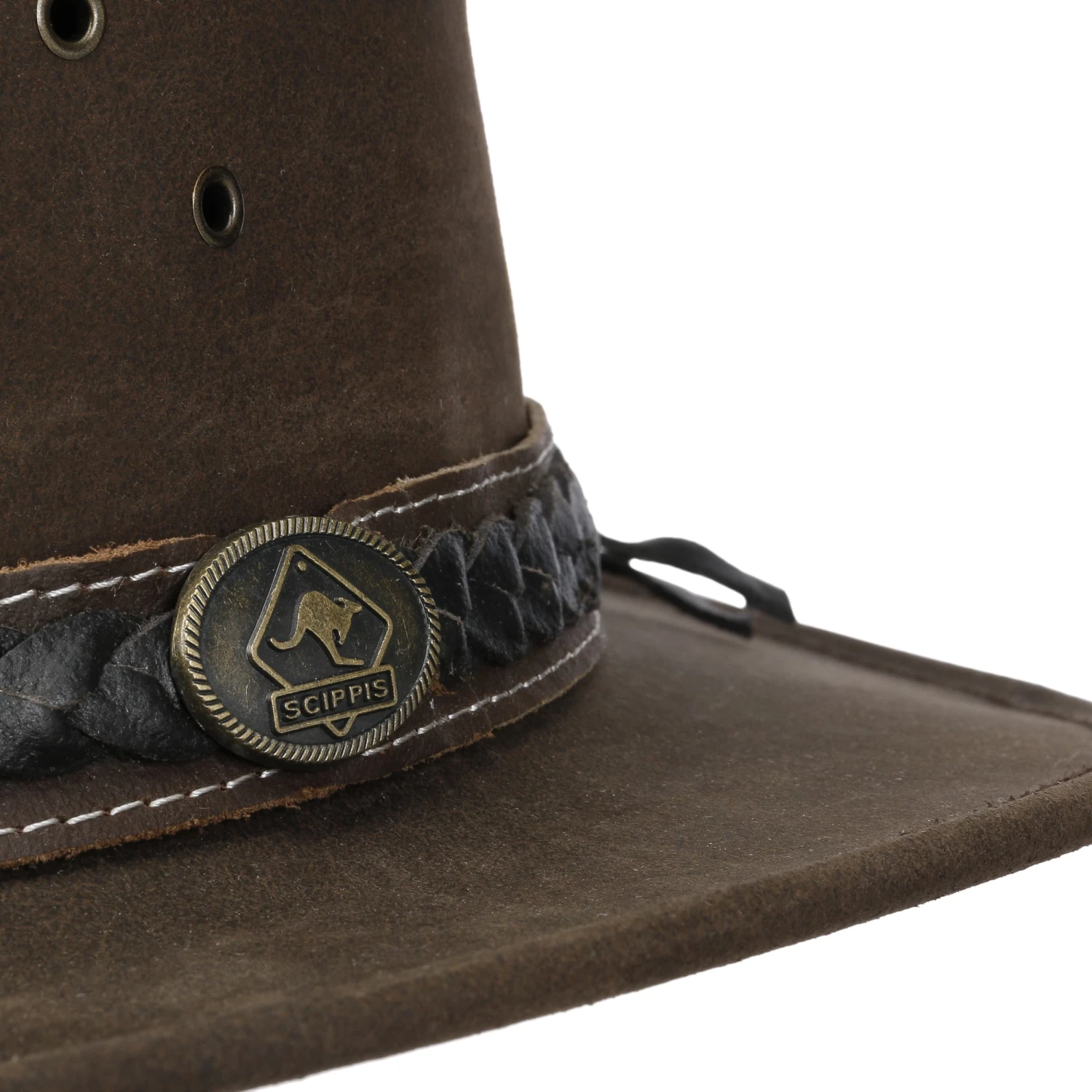 Wilsons Lederhut by Scippis Wilsons Lederhut By Scippis -Mode Hut Geschäft Wilsons Lederhut by Scippis braun.31407 4rf11