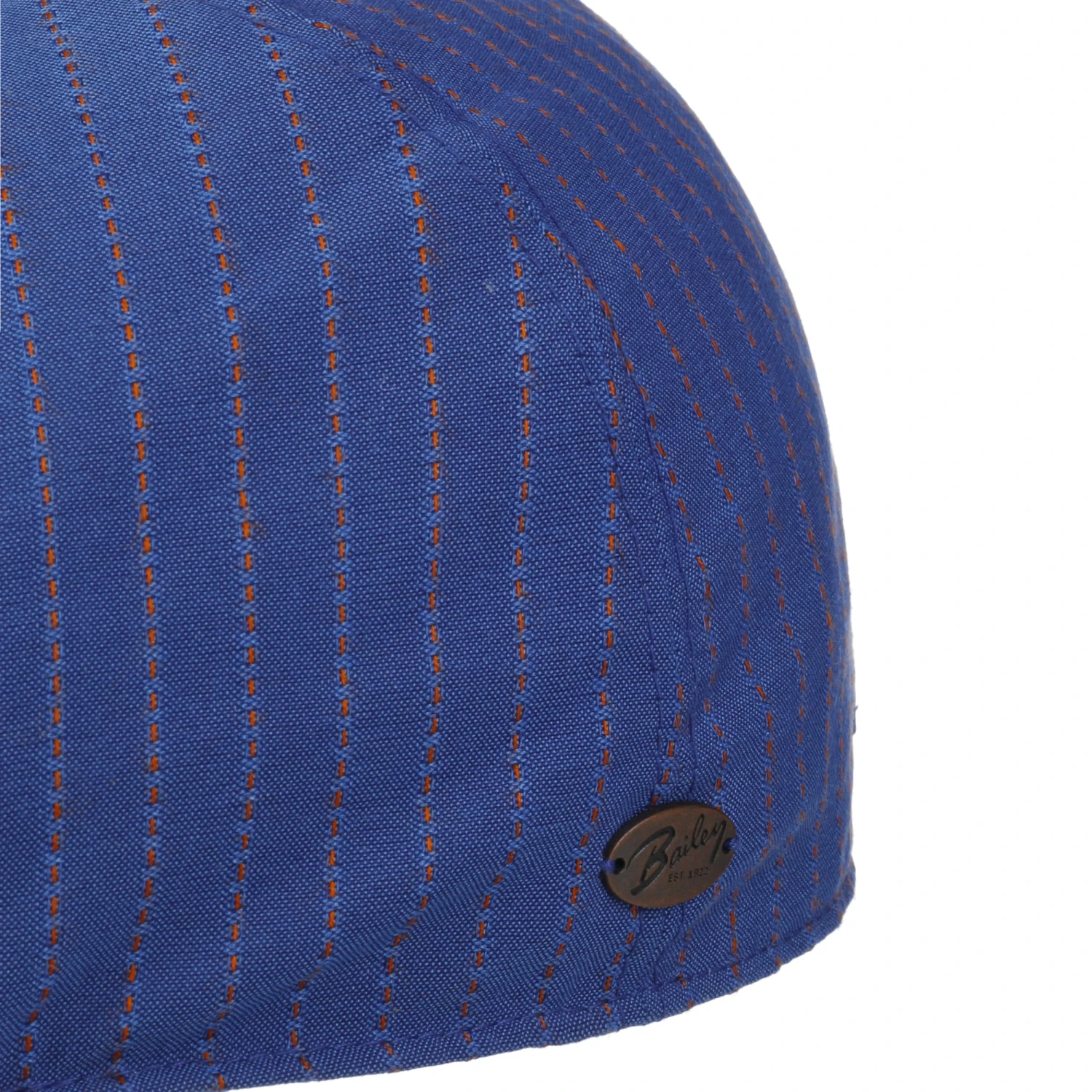 Wortham Stripe Flatcap by Bailey 1922 Wortham Stripe Flatcap By Bailey 1922 -Mode Hut Geschäft Wortham Stripe Flatcap by Bailey 1922 blau.65114 4rf2